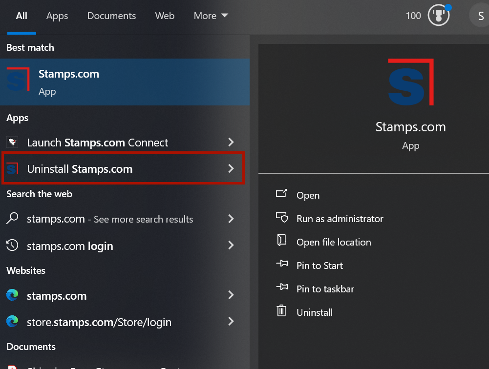 Installing PC Software Stamps
