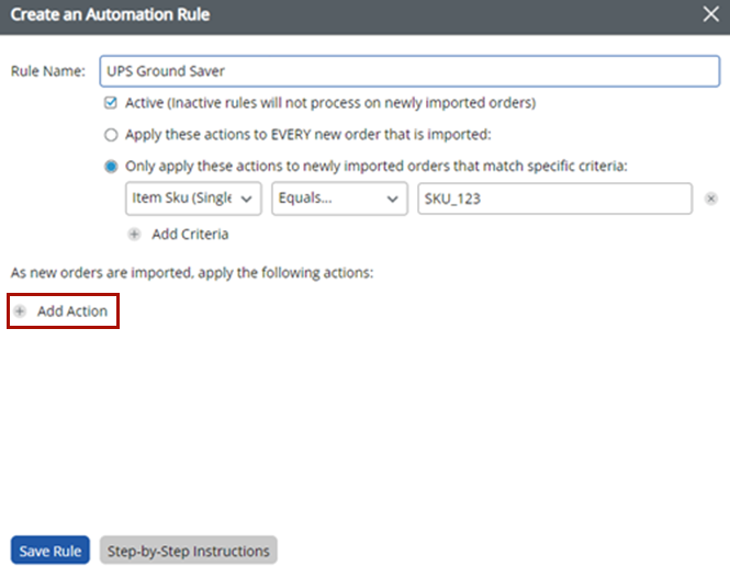 UPS Ground Saver in Stamps