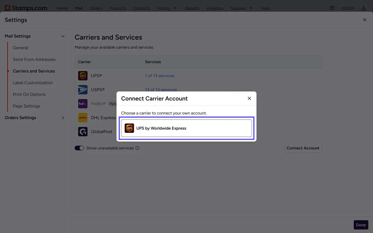 Web_Mail_CarrierSettings_Connect_UPS_by_WWEX.png